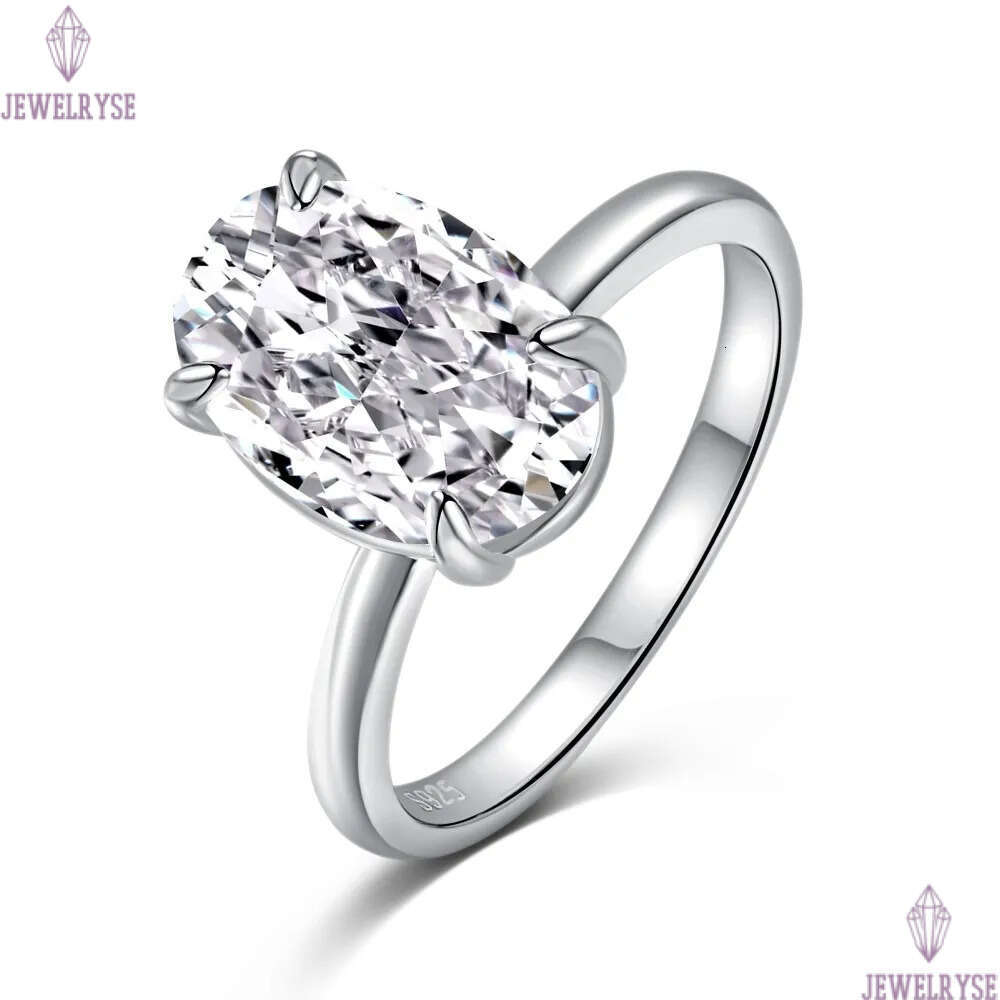 S925 sterling silver luxury egg designer band for women elegant charm iced big stone shining crystal bling cz zircon love lover ring wedding jewelry g