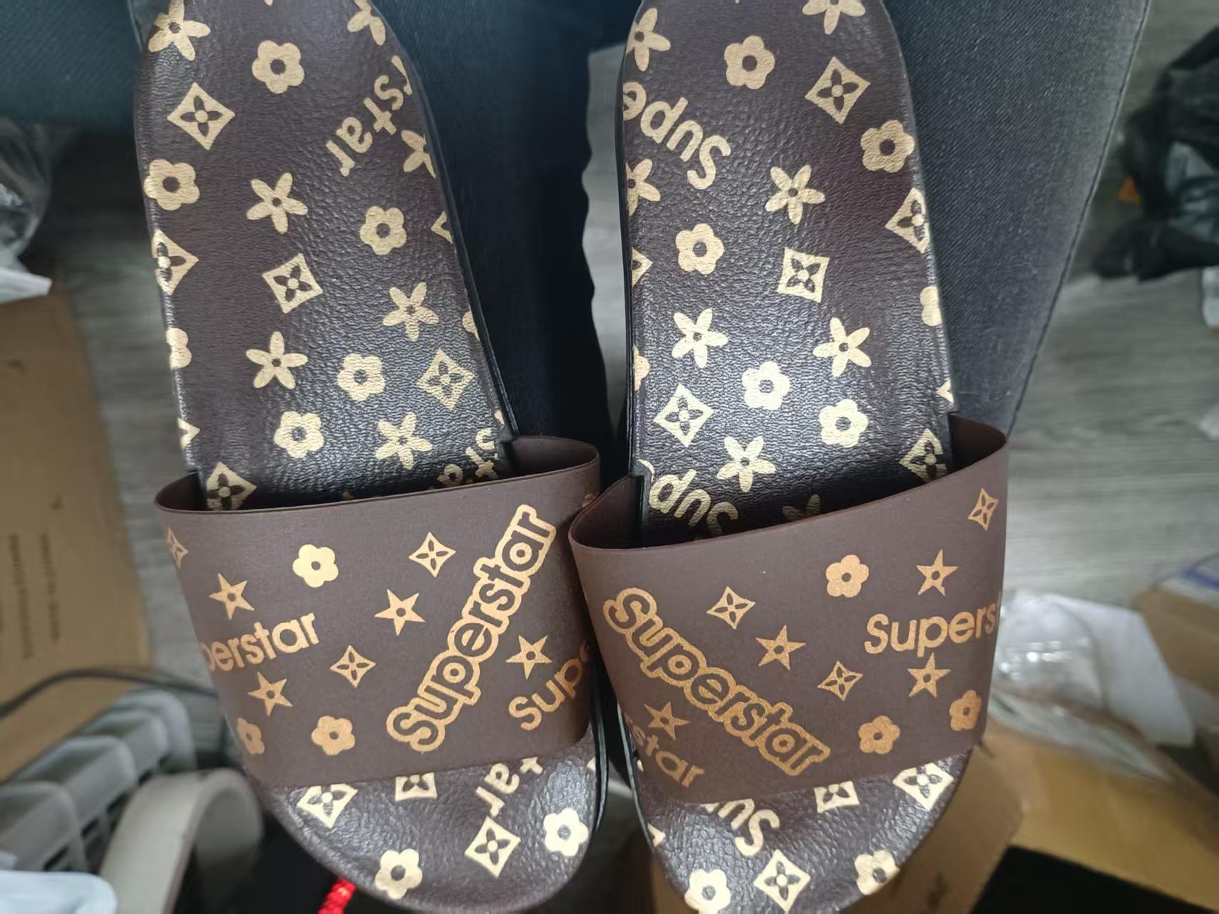 Women's Summer Indoor Bathroom Non-Slip Cute Simple Outdoor Casual One-Word Slippers ddmythur