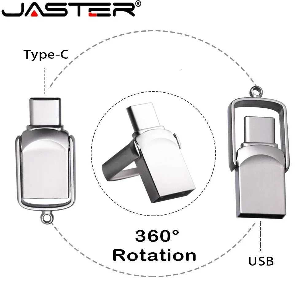 NEW Mini 64GB 128GB Type C tra Dual USB Flash Drive Memory Stick Thumb Pen Drive Gifts for Business USB Flash Drives C251209