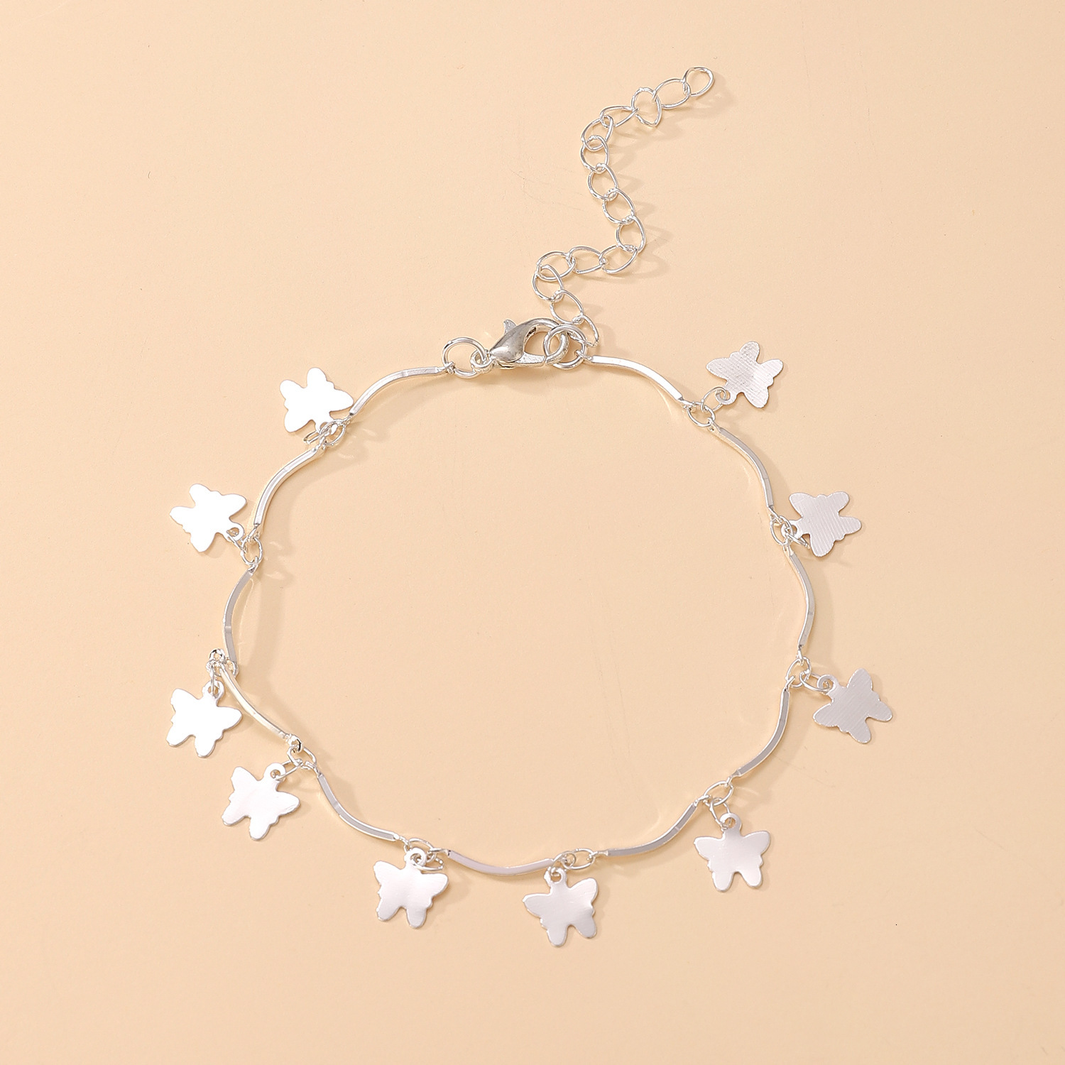 Tassel Pendant Luxury designer luxury Butterfly For Women free shipping Free Shipping Ethnic Style Personality Simple Beach Anklet