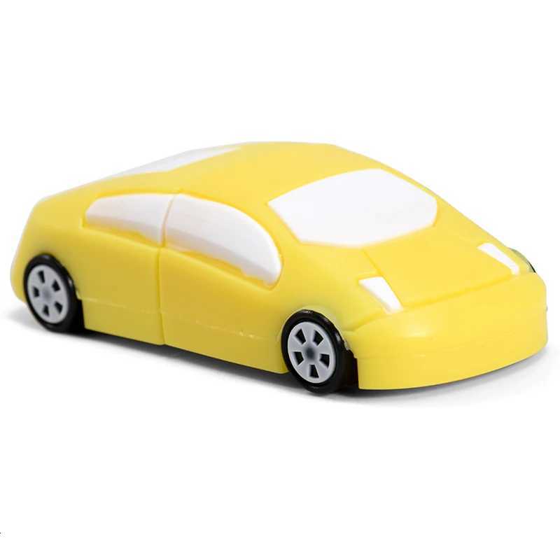 USB 20 Flash Drive Cartoon Car Colorf Cool Pen Drive Mini Memory Stick Portable USB Stick Gifts For Children 64GB C251209