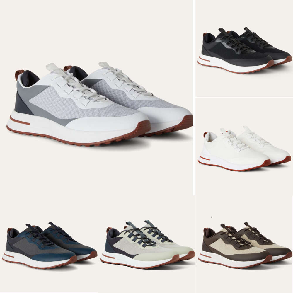 designer Mens shoe luxury Sneaker Comfort Ultra-lightweight dress casual formal running Sports office Walking shoes Knit leather mesh lace-up platform Trainer