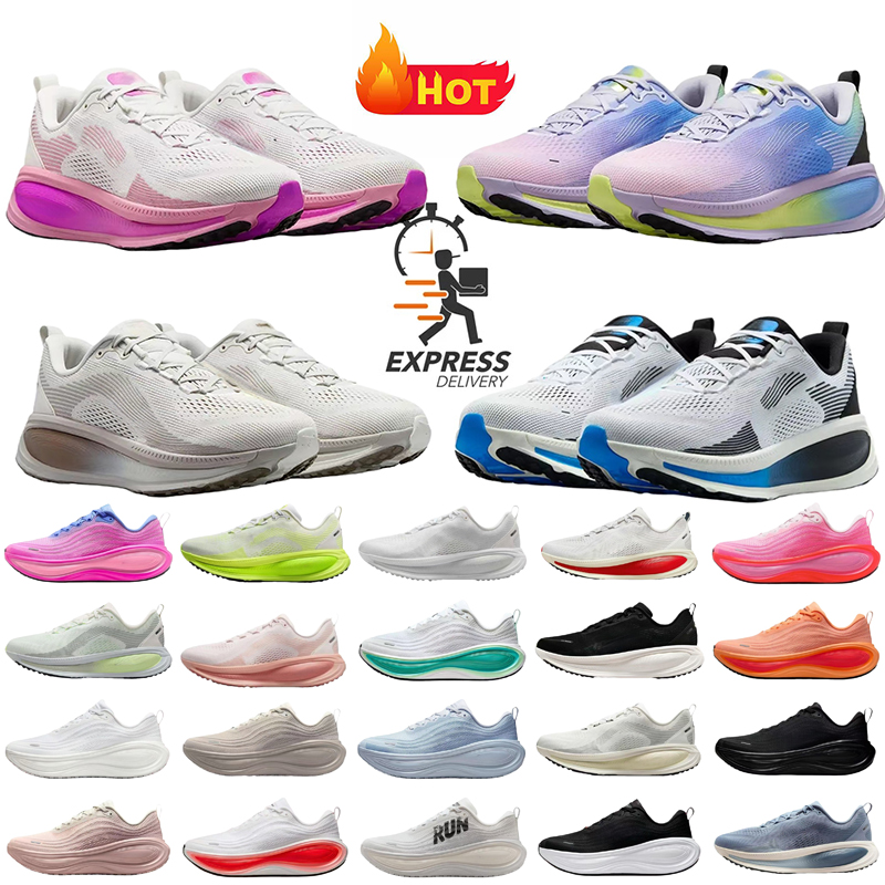 Vomeros 18 plus Running Shoes Sail Bright Laser Orange White Green Volt kids Grade school Milk Dusty Cactus Geode Teal Top Quality Sneakers 36-45
