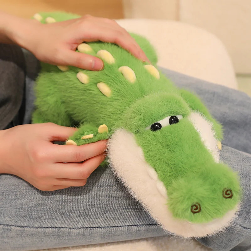50cm soft Stuffed Animal Crocodile Doll Plush Toy Decorated Plush Toy Pillow cartoon Crocodile Birthday Gift For Children 251204