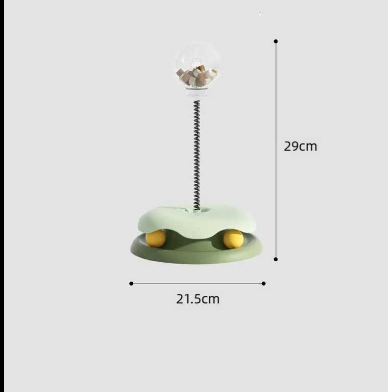 Hot cat toys from the high cat stick Cat Turntable ball Cat cat toy Cat turntable leaky food toy set pet supplies M251209