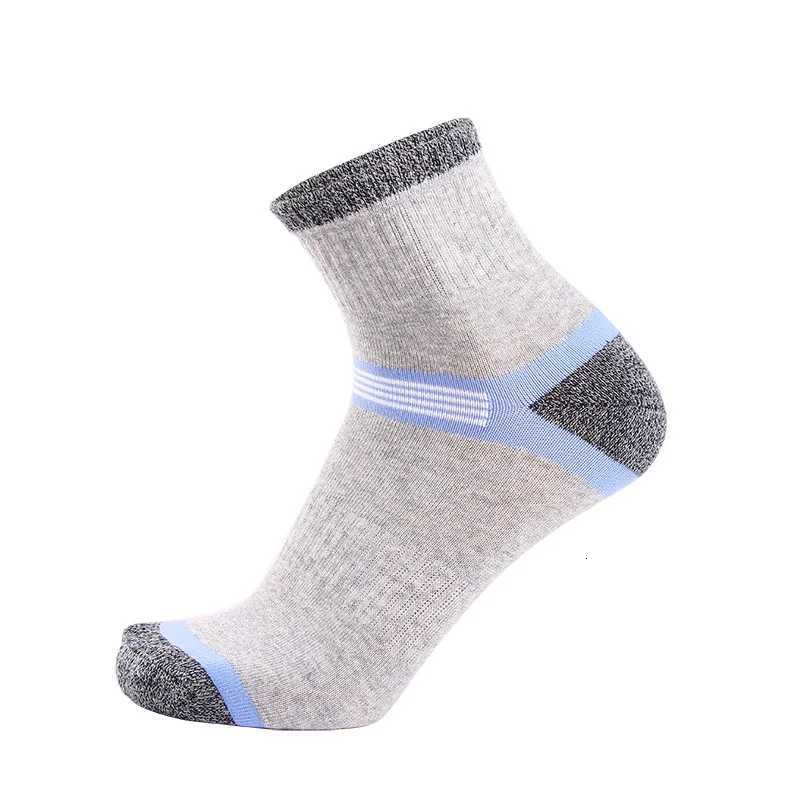 High Quality 5Pairs Mens Sports Socks Cotton Basketball Running Socks Comfortable Breathable Male Socks NewT251209