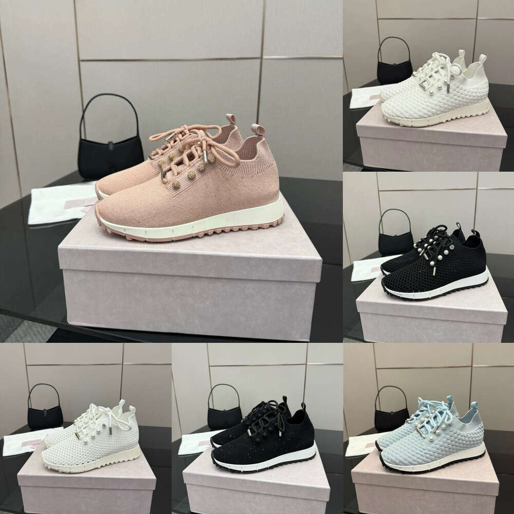 Casual running sports Shoes Women Pointed Toe Mesh platform trainer fashion dress outdoor office Breathable high-quality designer shoe woman Veles knit sneakers