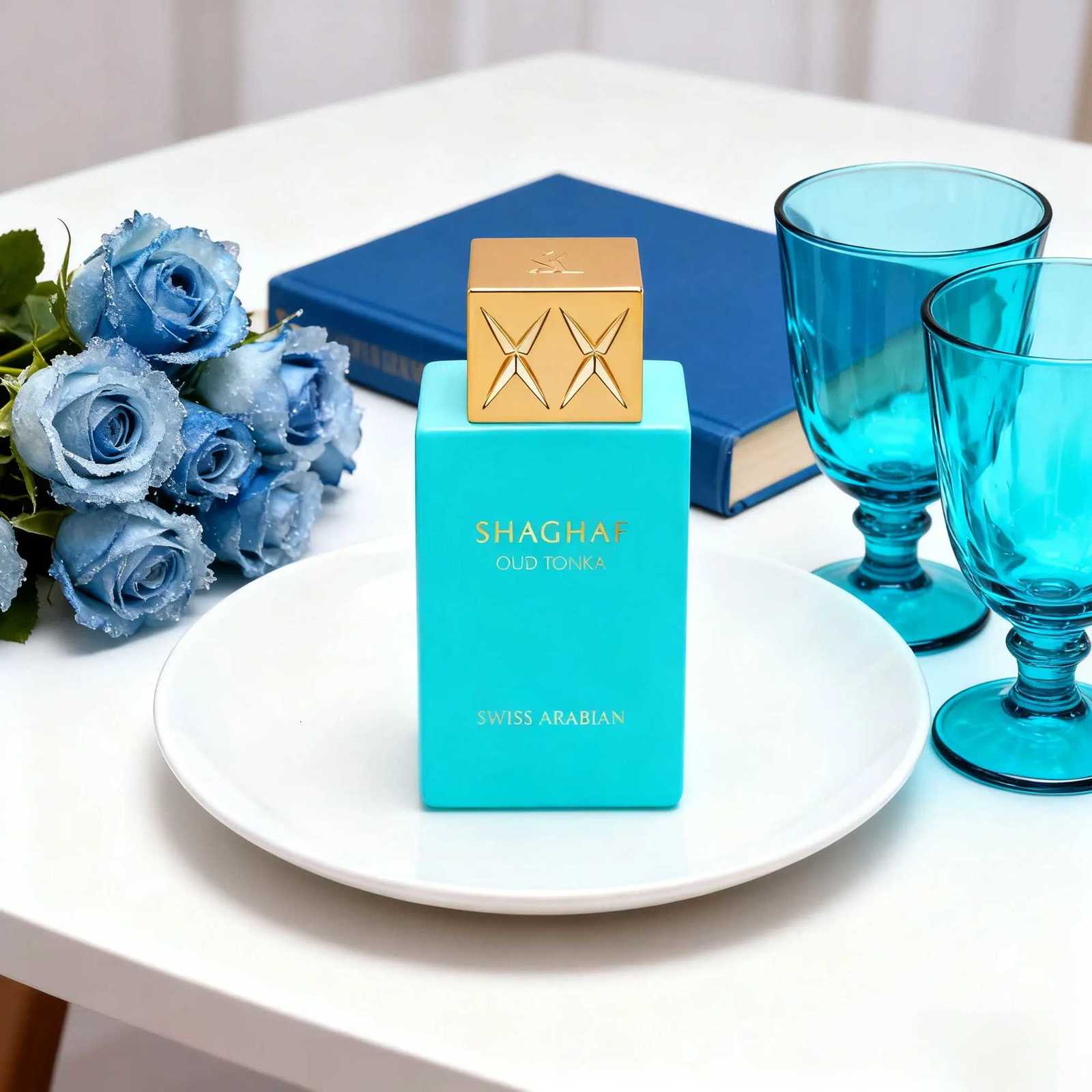 Swiss Arabian Shaghaf Oud Tonka perfume 75ml collides with the wood tone and each spray is a luxury smell feastT251209