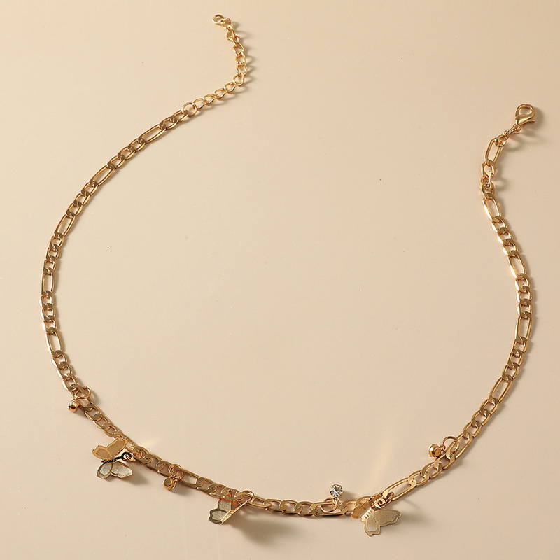 Luxury Short Necklace Simple Sweet Single Free free shipping Shipping Layer Women's Designer designer Collarbone Chain