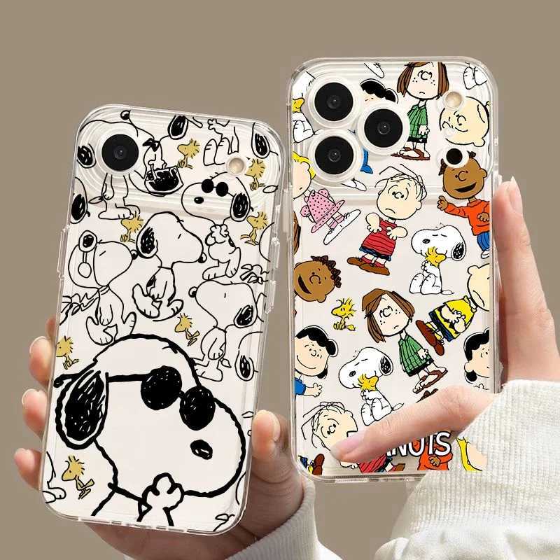 Cute Case For IPhone 17 Air 17 Pro Max 16 15 14 13 12 11 Pro Max 16e Plus Y2K Cartoon Minimalism TPU Cover C251209