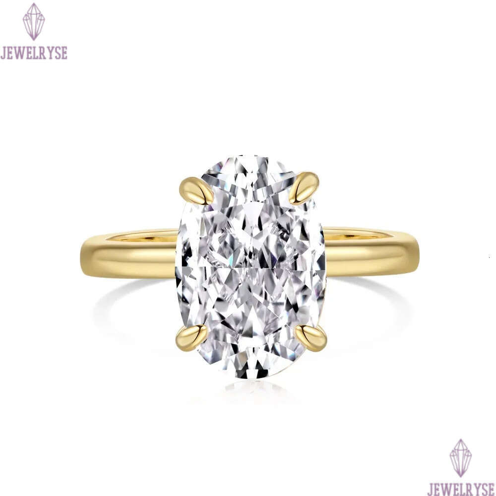 S925 sterling silver luxury egg designer band for women elegant charm iced big stone shining crystal bling cz zircon love ring wedding jewelry