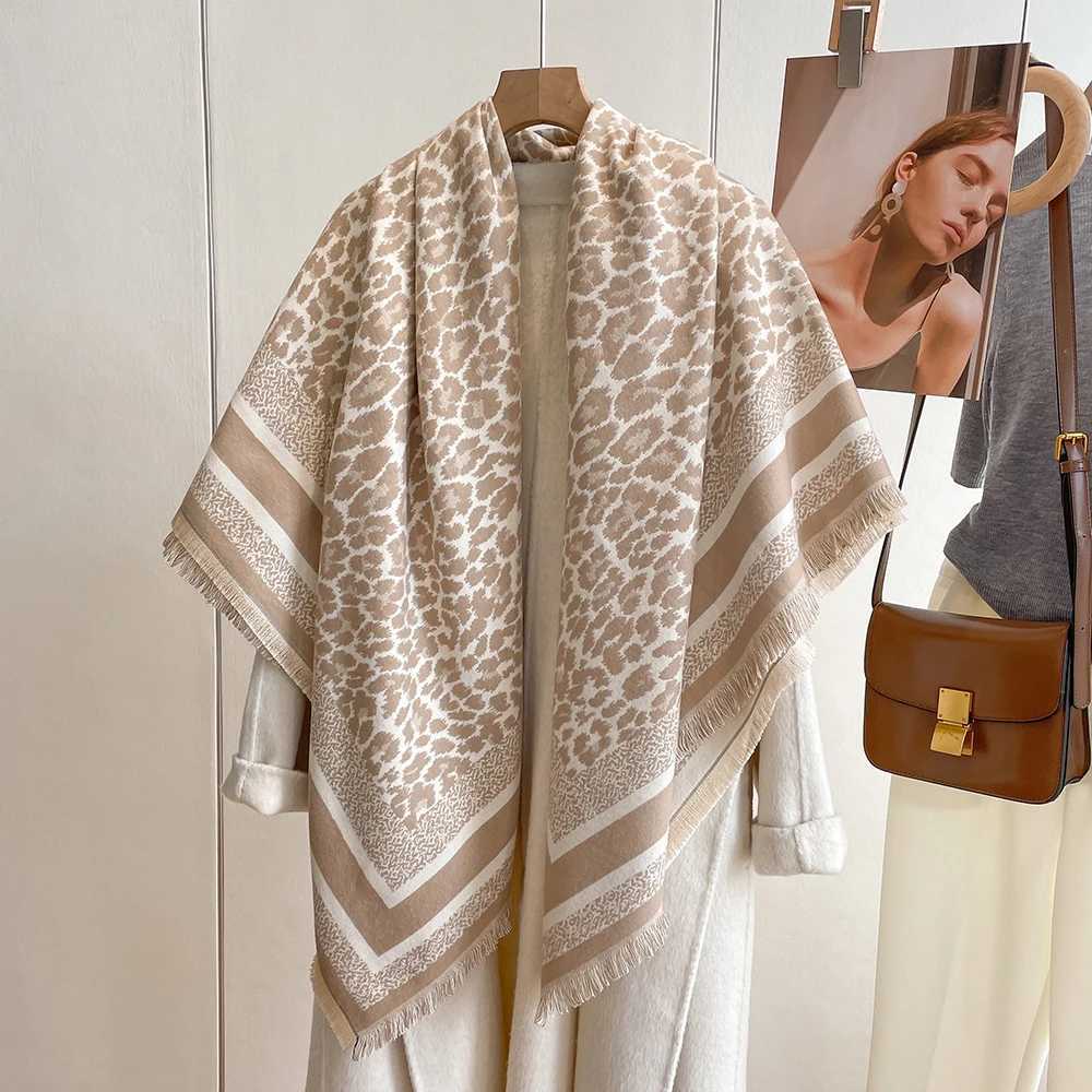 Luxury New Warm Winter Scarf Cashmere Women Pashmina Design Print Shawls Wrap Female Thick Blanket Soft Bufanda Stoles Fashion Kerchief Y251208