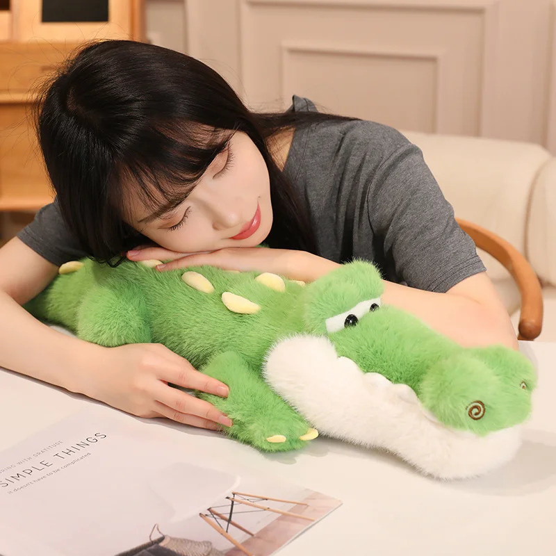 50cm soft Stuffed Animal Crocodile Doll Plush Toy Decorated Plush Toy Pillow cartoon Crocodile Birthday Gift For Children 251204