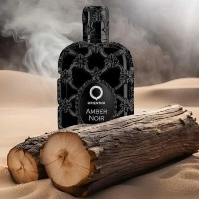 Orientica Amber Noir Eau De Parfum with Notes of Fig Elemi Sandalwood Bold Sophisticated Amber Woody Fragrance for Men WomenT251209