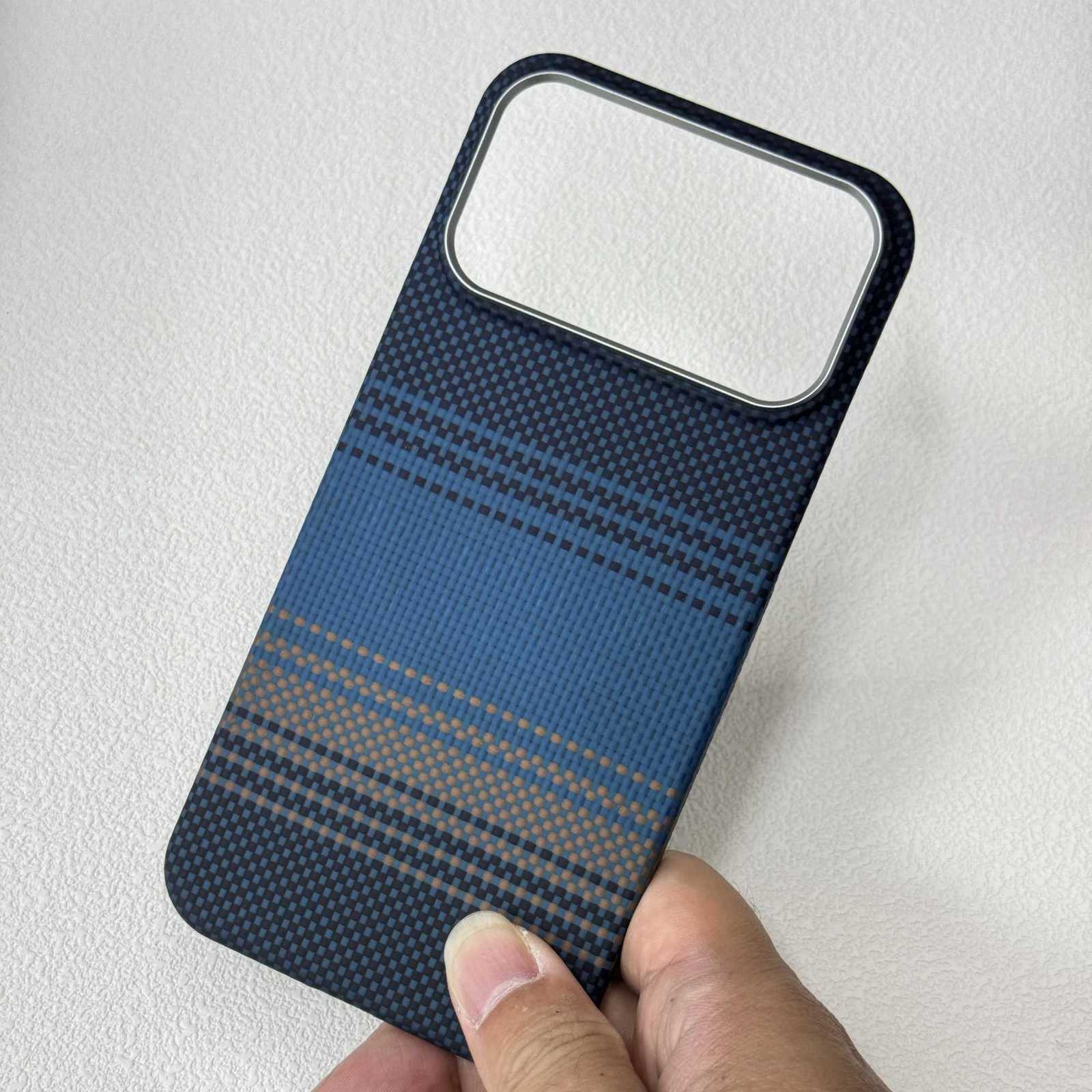 For iPhone 17 Pro Max/17 Pro Slim Aramid Fiber Case tra-Thin Scratch Resistant Cover Premium Grip C251209