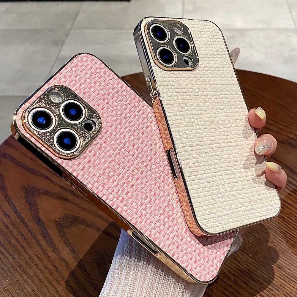 Luxury Gold Glitter Hard Cover Woven Pattern Fashion Wen Phone Case for Honor 400 PRO Lite 300 90 100 200 Magic 6 7 X60 X50 GT C251209