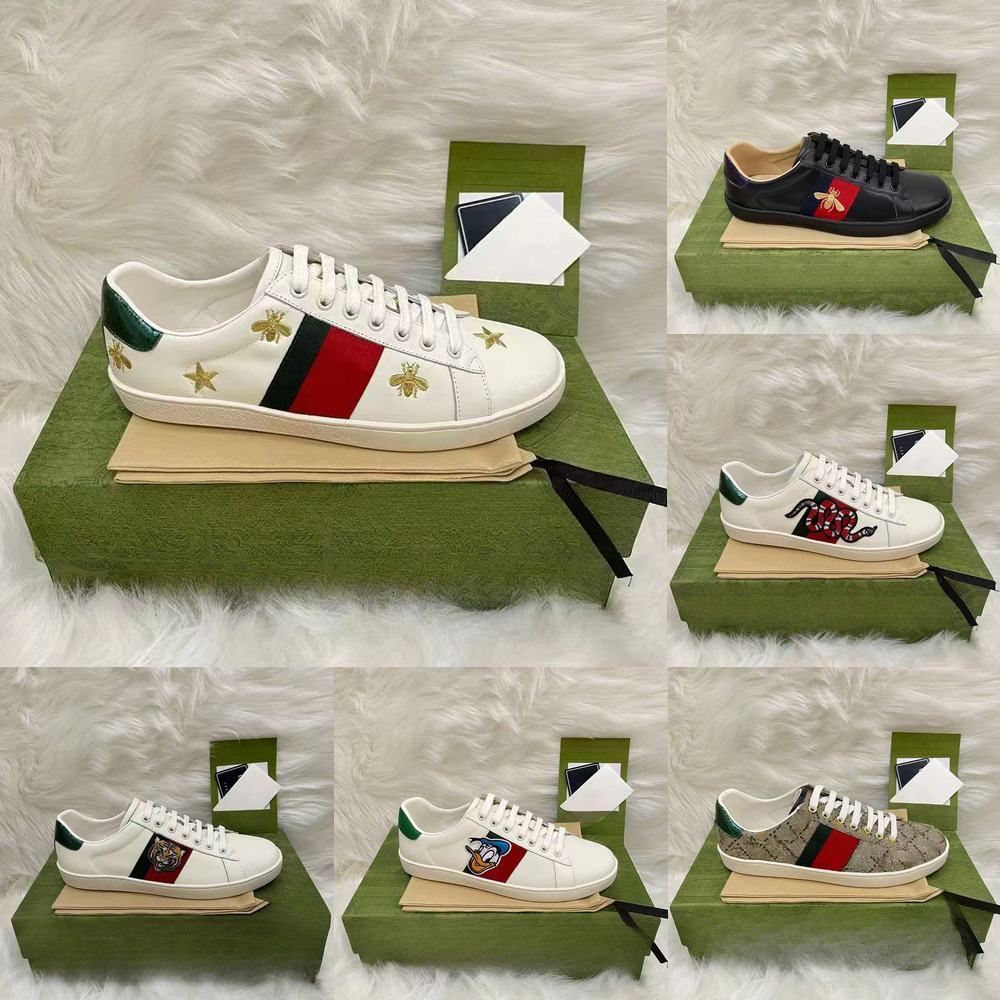 Designer Shoes Casual Men Women Sneakers Animal Trainers Suede Canvas Shoes Trainer Mesh Luxury Platform shoes Vintage Men Women Trainers