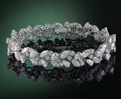 IGI Certified Radiant Cut Diamond 14k White Gold Bracelet Customized Hip Hop Style for Men and Women As Gift