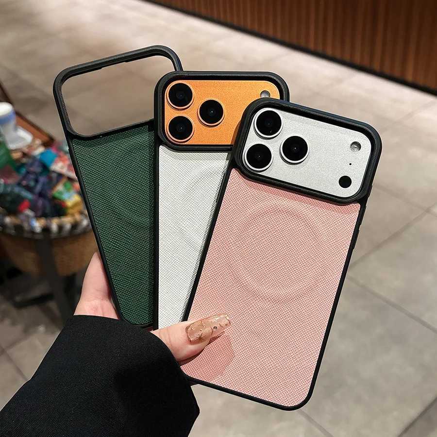 Retro Leather Protection Phone Case for iPhone 17 Air 16 15 14 Plus 13 12 11 Pro Max Charging Function tra Slim Cover C251209