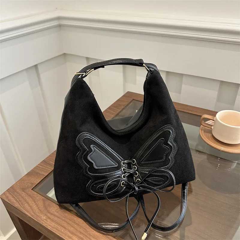 Faux Suede Tote Bag Bow Tie Backpack Chic Single Handbag Wen Shoder Messenger Bag Matte PU Leather Cross Body Bags Y251209