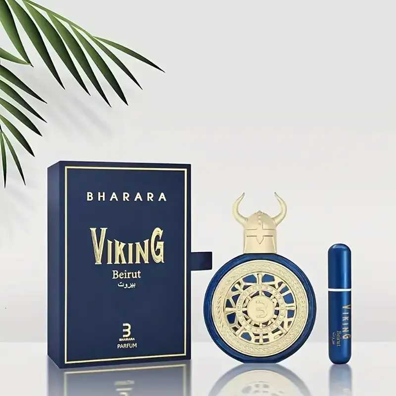 Bharara King Mens Eau de Parfum 34oz 100ml - Refreshing Citrus Musk Scent Long-Lasting Formaldehyde-Free Fragrance DailyT251209