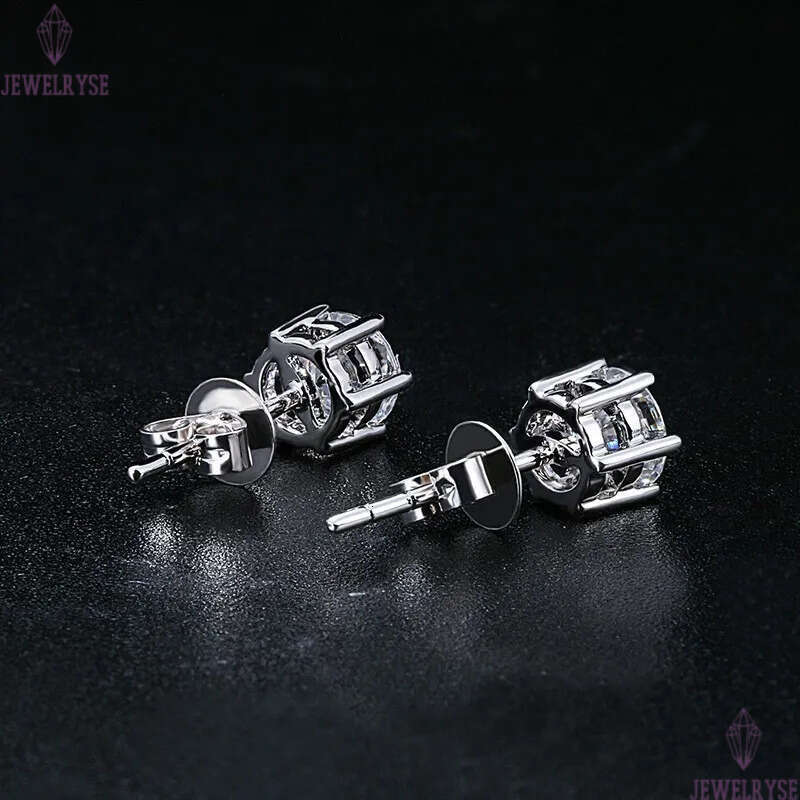 fashion classic shining crystal stud earrings silver cz zircon bling diamond earings earring ear rings jewelry for women