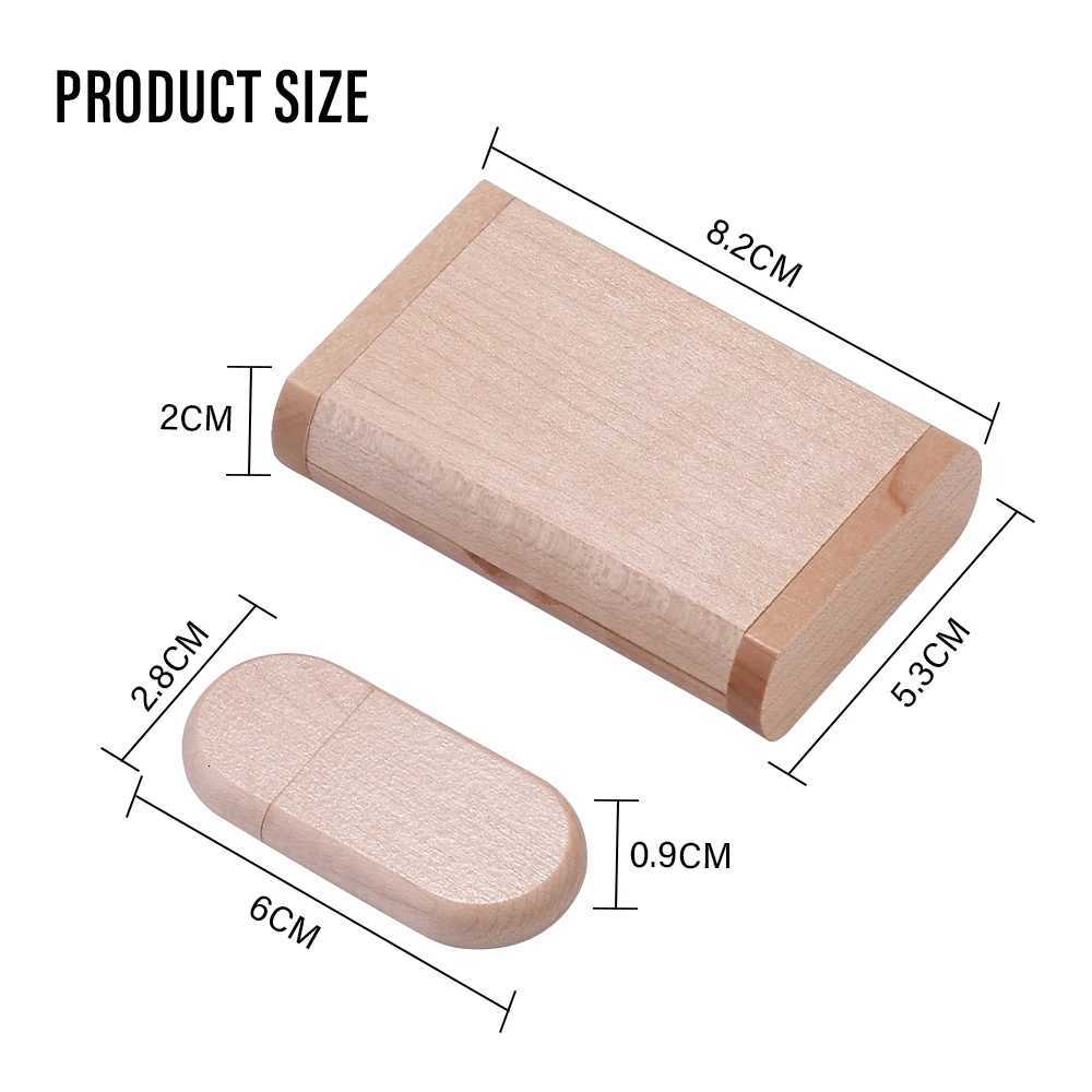 USB 30 wooden usb Box Personal pen drive 8GB 16GB 32GB usb Flash Drive pendrive Memory stick C251209