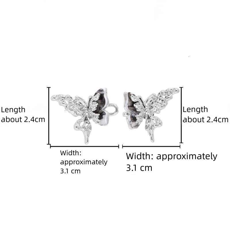 DHcollections Ink Painting Butterfly for Women Original Ins Style Minimalist Cincher High-end Feel No-sew Waist Accessory