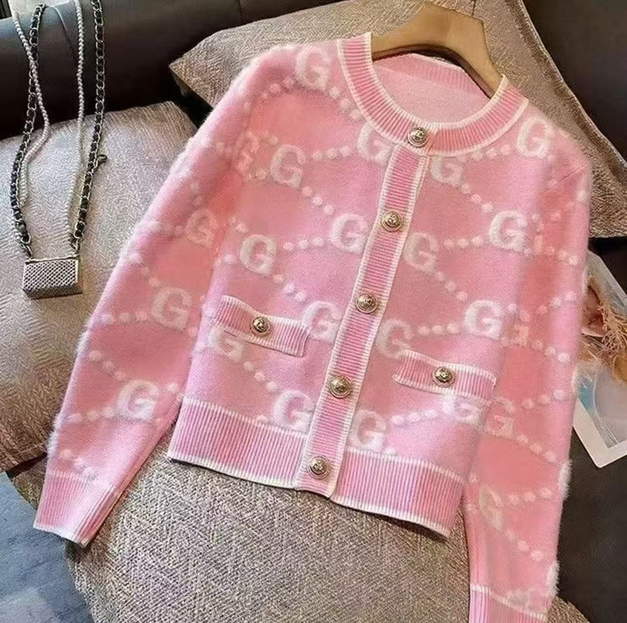 Designer sweater women's pullover knitted sweater fashionable pullover women's autumn and winter clothing Women's Sweaters loose long-sleeved elegant casual top #K66