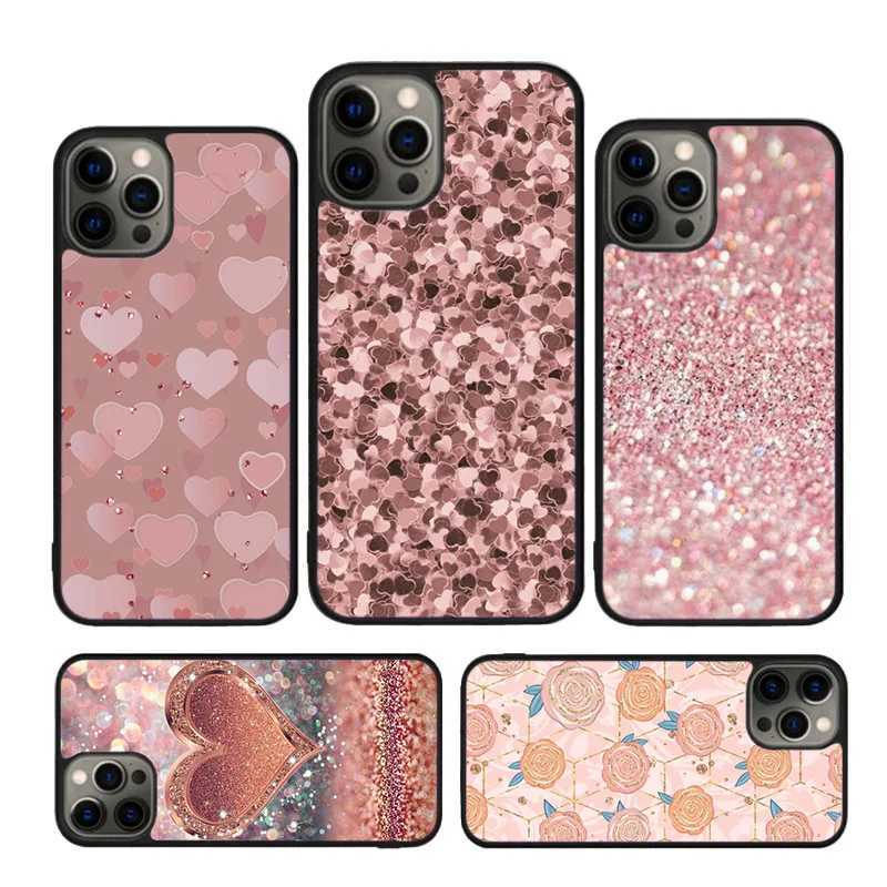 Gold Rose Love phone Case For iPhone 17 Air 16 15 Plus 12 13 11 14 Pro Max cover shell coque C251209