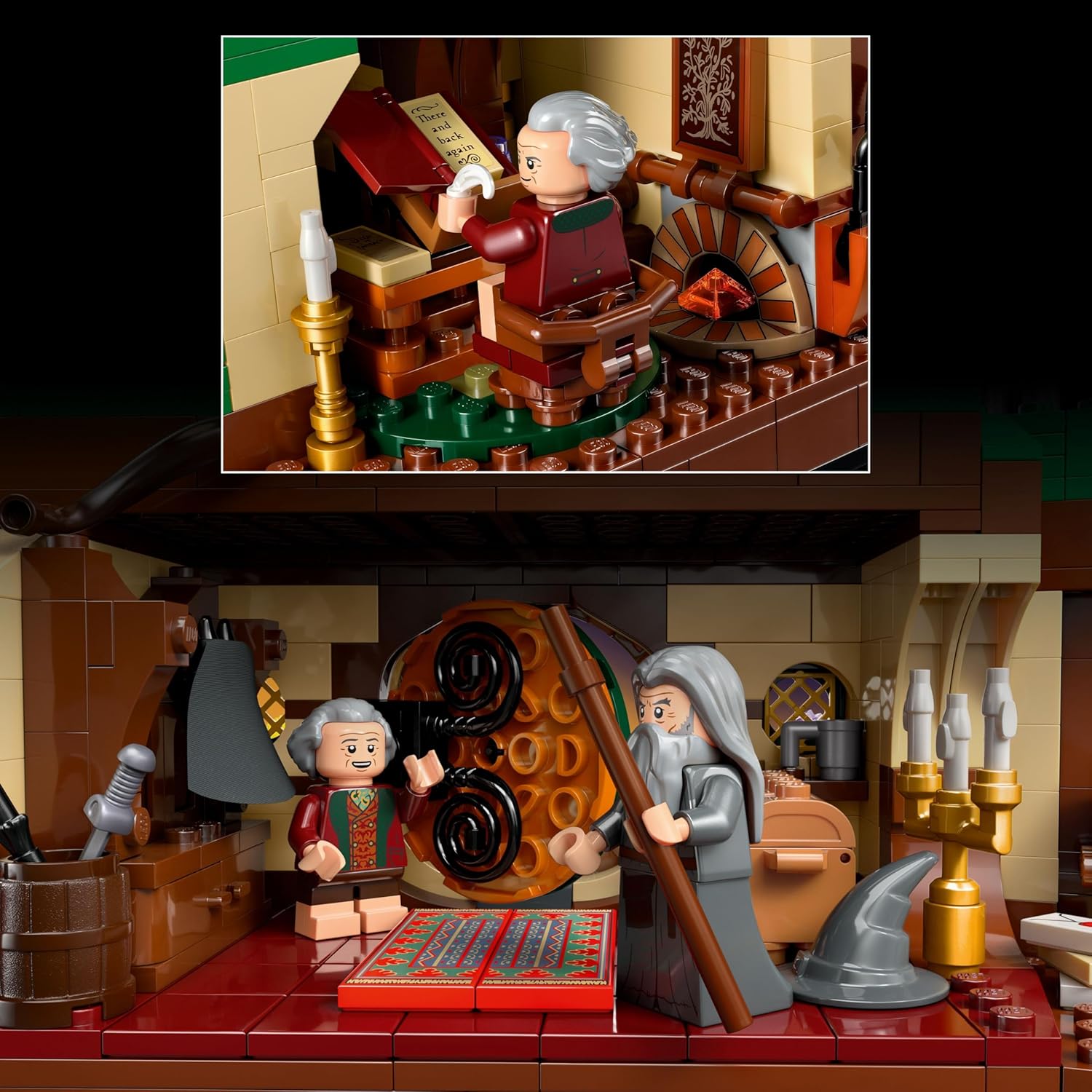 LEGO Icons The Lord of The Rings: The Shire Building Set - Room Decor for Men and Women, Ages 18+ - Adult DIY Collectible for Bedroom or Office - 1035