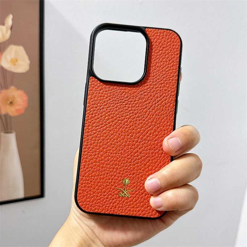 Luxury business Litchi grain leather Case Couple for iPhone 15 14 Phone Cover 13 12 11 Pro MAX Hard Cover Shockproof Back Funda C251209