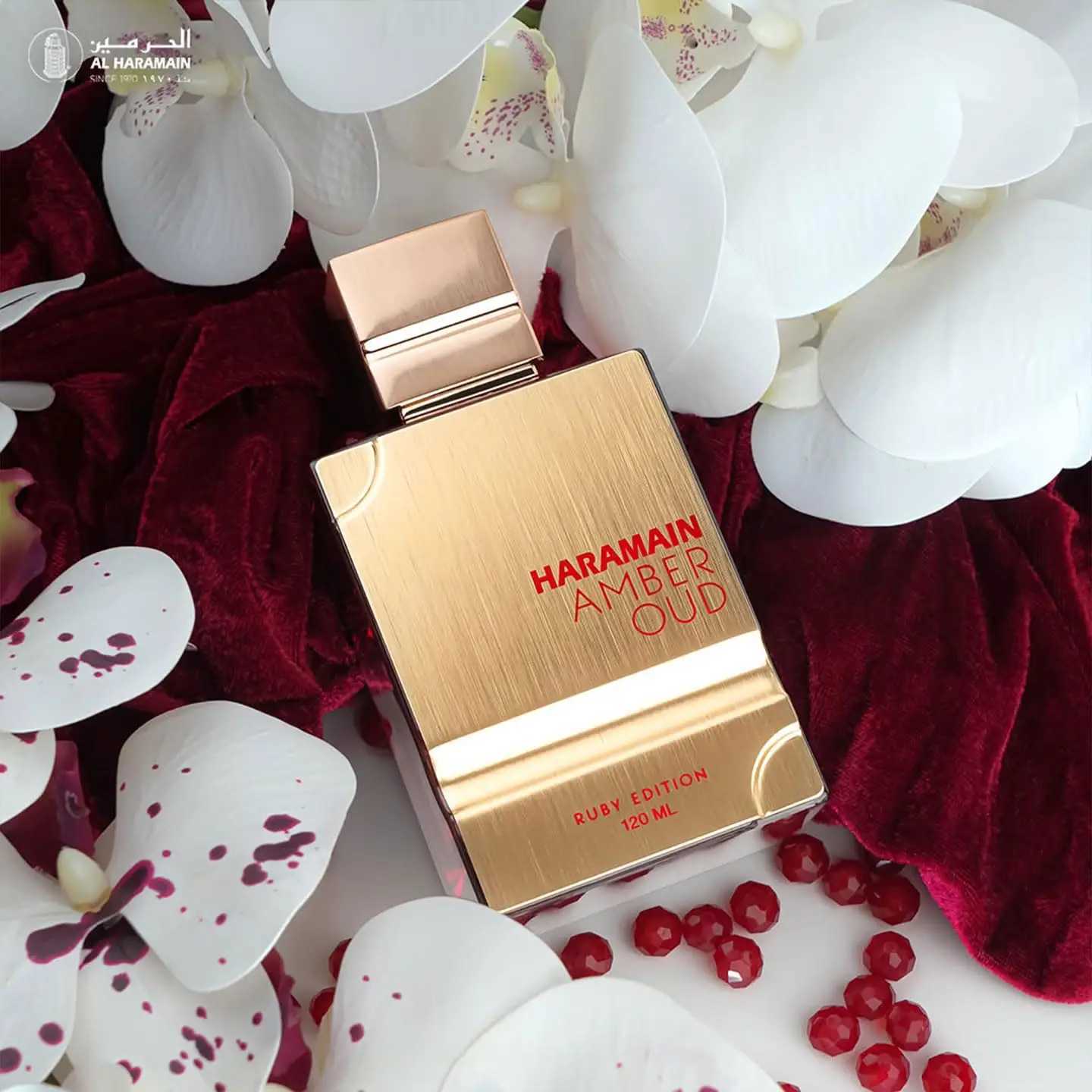 Al Haramain Amber Oud Ruby Eau de Parfum EDP 100ML Unisex Rose Oud Fragrance Long Lasting Luxury SprayT251209
