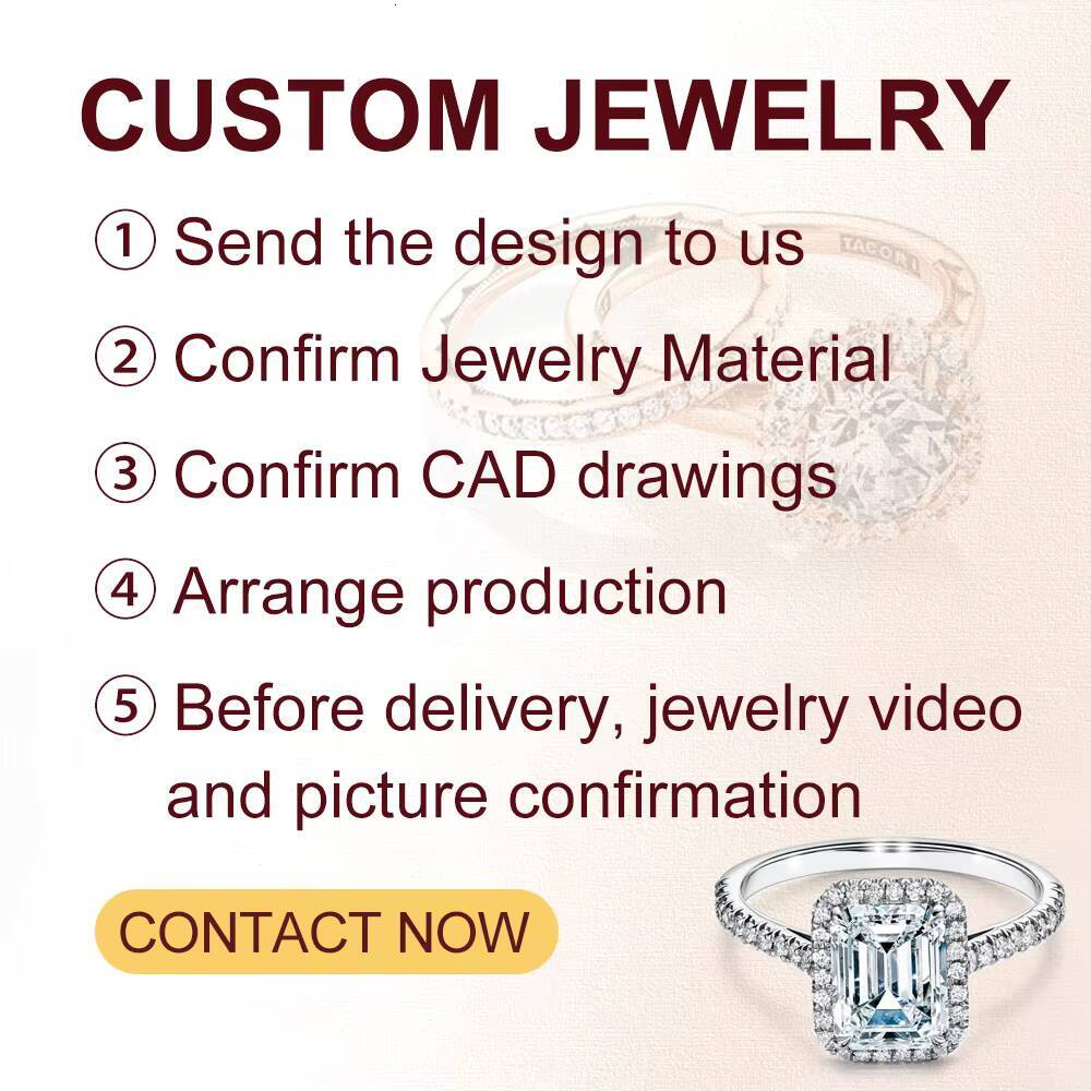 Customized Women Personal 30ct E VS1 Emerald Diamond IGI Certified Lab Grown Diamond Ring 18k Solid White Gold Wedding Ring