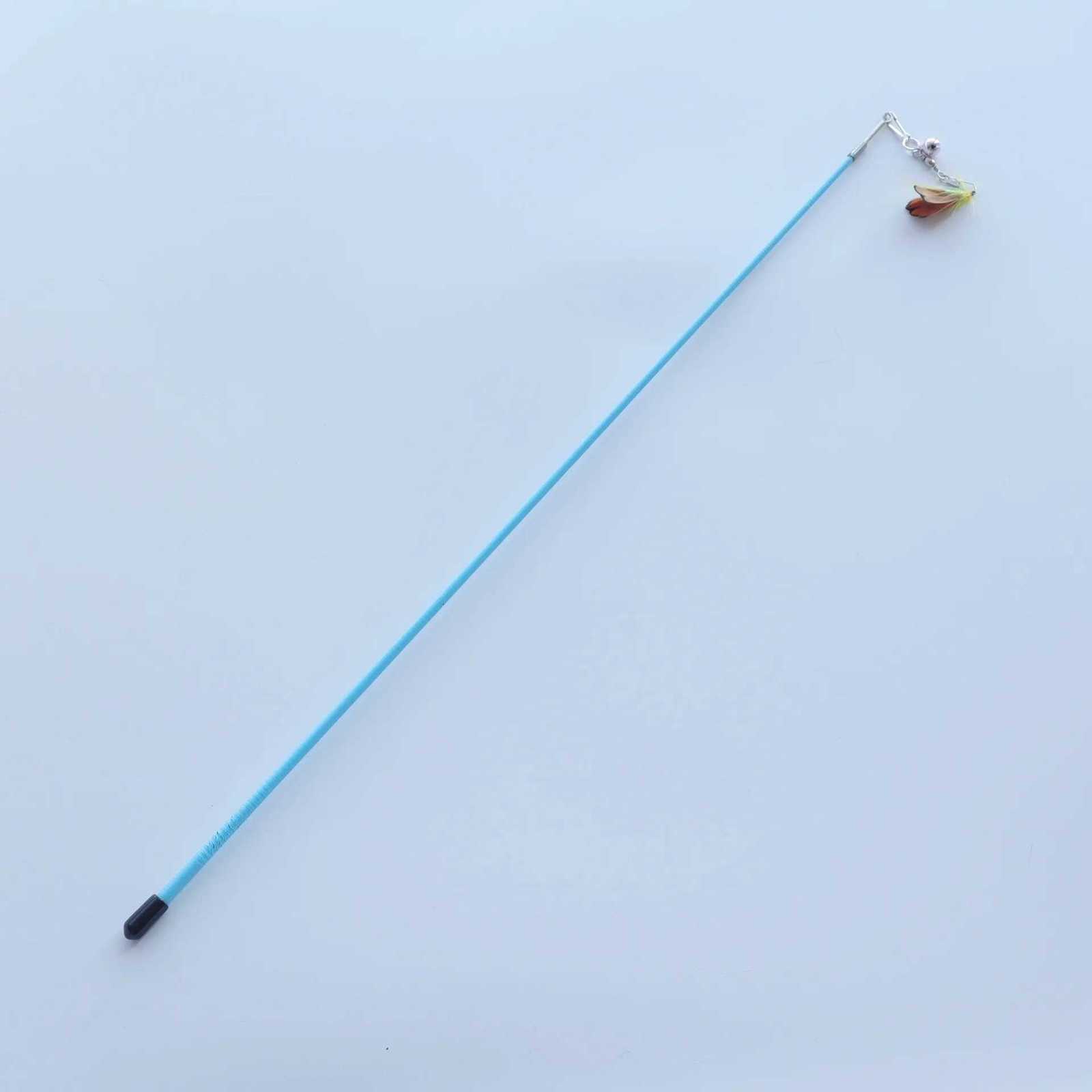 2pcs/3pcs Random Bug Funny Cat Stick Retractable Toy Feather Rod Teaser Pet Toy M251209