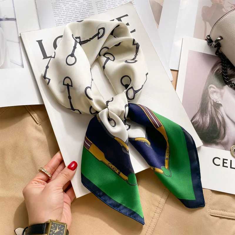 Luxury Luxury Silk Shawl Square Scarf Women Summer Hijab Wraps Neckerchief Female Hair Bands Ribbon Headband Bandana Foulards Femme Y251208