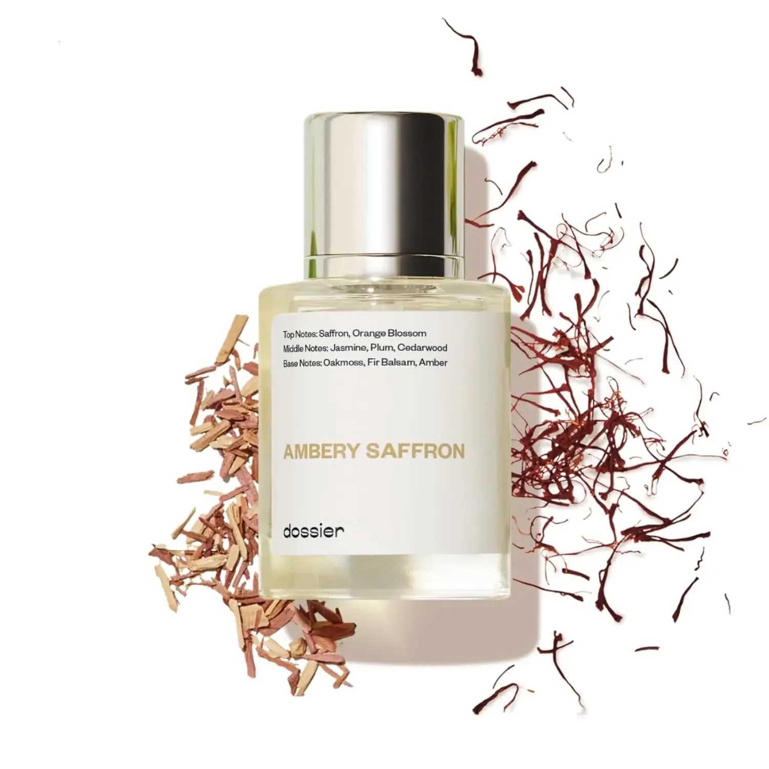 Dossier Ambery Saffron 17 Oz 50ml Eau de Parfum Spray Perfume Fragrance Unisex Perfume Spray NEW IN BOXT251209