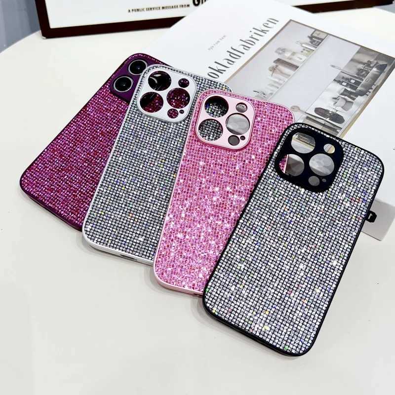 Shockproof Aurora Shiny Diamond Case For iPhone 15 14 13 12 11 Pro MAX X XS MAX XR 12 13 MINI 8 7 Plus Camera Protection Cover C251209