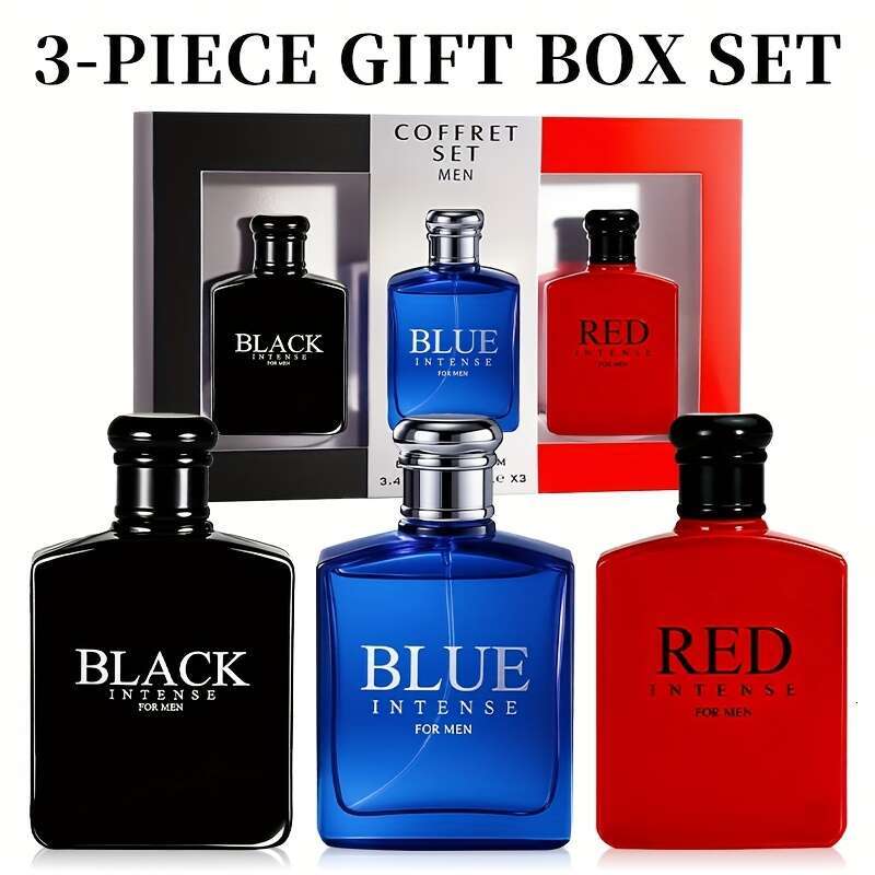 Men's Eau De Toilette Spray Cologne Gift Box - Long Lasting EDT Fragrance Suitable for, Masculine Scent with Arsinthe, Lemon Sage, Medium Intensity Daily Wear,