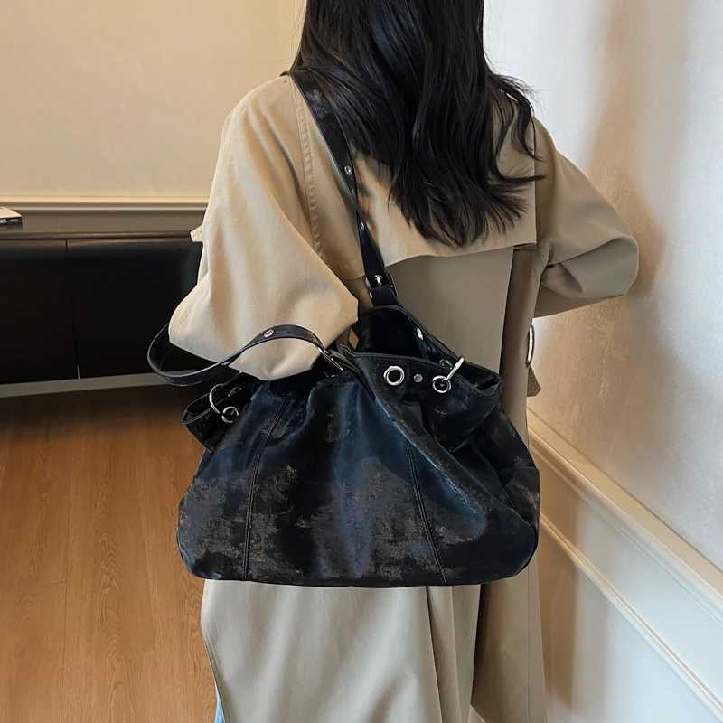 Faux Suede Zipper Casual Shoder Bags Solid Color Cmute 2025 Fi Bags for Wen Large Capacity Versatile Casual Tote Y251209