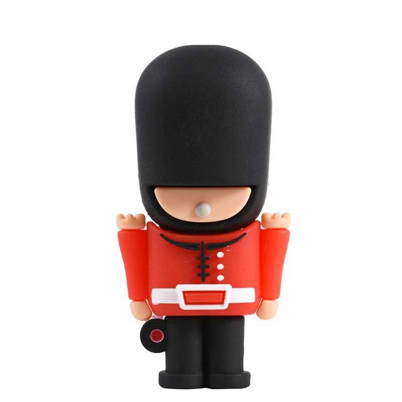 JASTER New Hot USB Flash Drive Pendrive Handse British Guard Cartoon Pen Drive 16G 32G 64GB Usb 20 Memory Stick USB stick C251209