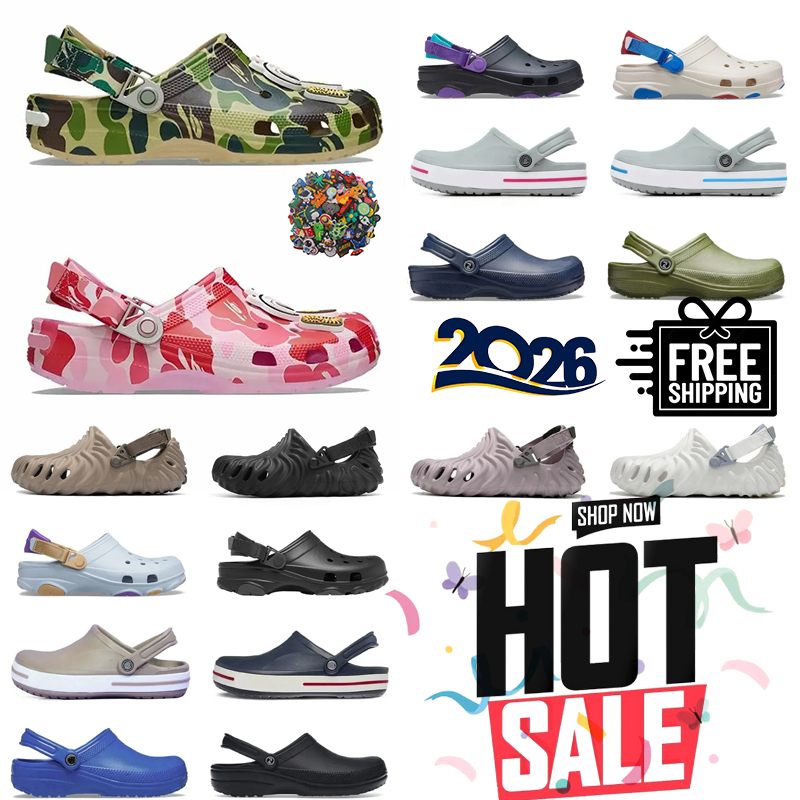 designer sandals shoes women men slides Designer men's slippers slippers crock clogs sliders Sandale waterproof summer beach outdoor shoe balck white pink fgf 46KM#