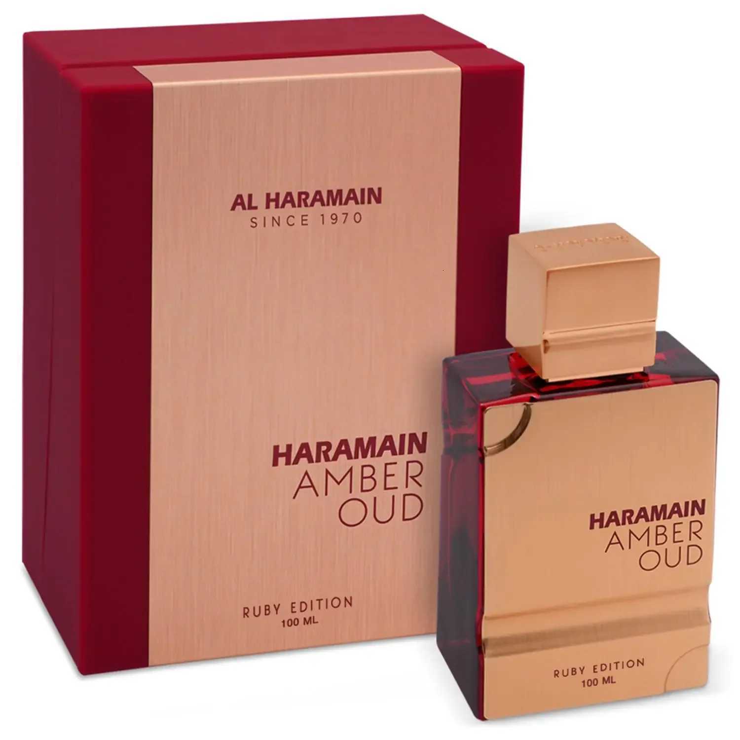 Al Haramain Amber Oud Ruby Eau de Parfum EDP 100ML Unisex Rose Oud Fragrance Long Lasting Luxury SprayT251209