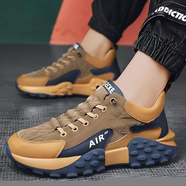 Designer shoes 2025 Spring and Autumn New Mens Thick soled Running Shoes Fashion Trend Versatile Breathable Sports Shoes