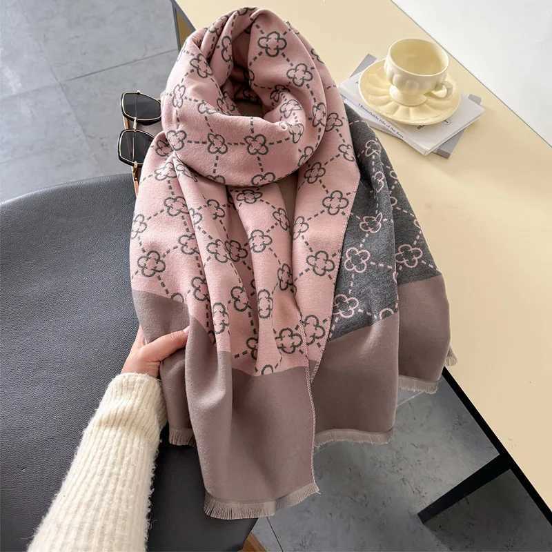 Luxury Luxury Winter Thick Warm Tassel Scarf Women Cashmere Shawl And Wraps Pashmina Neckerchief Bufanda Female Long Tessel Echarpe Y251208