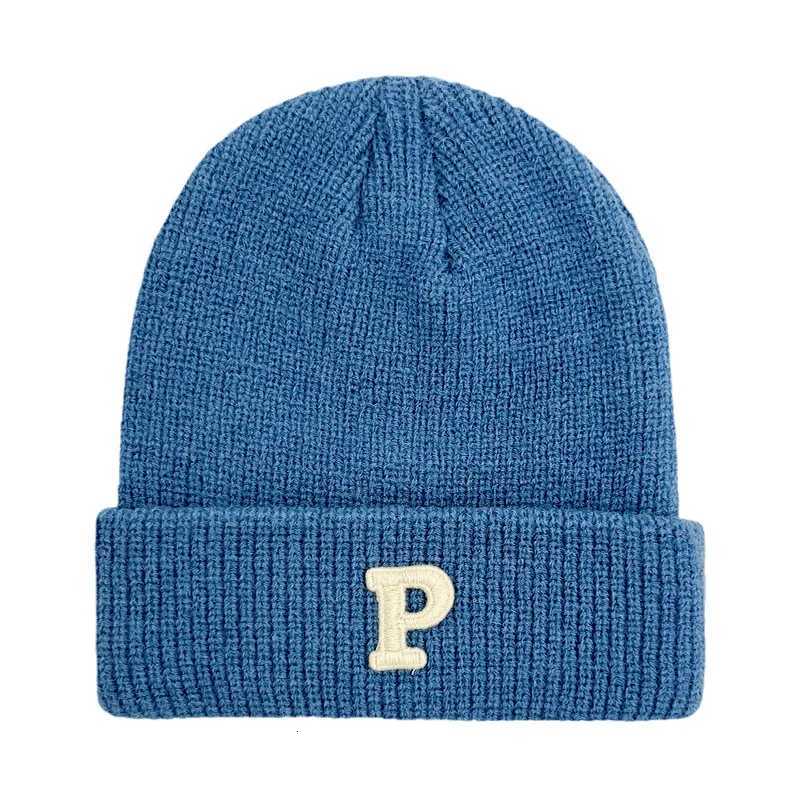 Luxury Unisex Beanie Hats Sport Letter P Embroidered Versatile Warm Knited Cap for Autumn and Winter Suitable for TravelRidingOutdoor Y251209