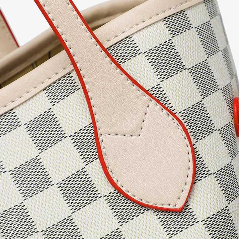 New Fiable Wens Bags European and Style Plaid Casual Bags Large-Capacity Trendy Handbags High-End Y251209