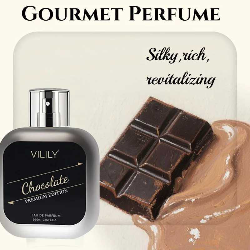 French Vanilla Cocoa Unisex Perfume Fresh Natural Lasting Rich Eau De Toilette Coffee Chocolate Food Temptation Fragrance 60mlT251209