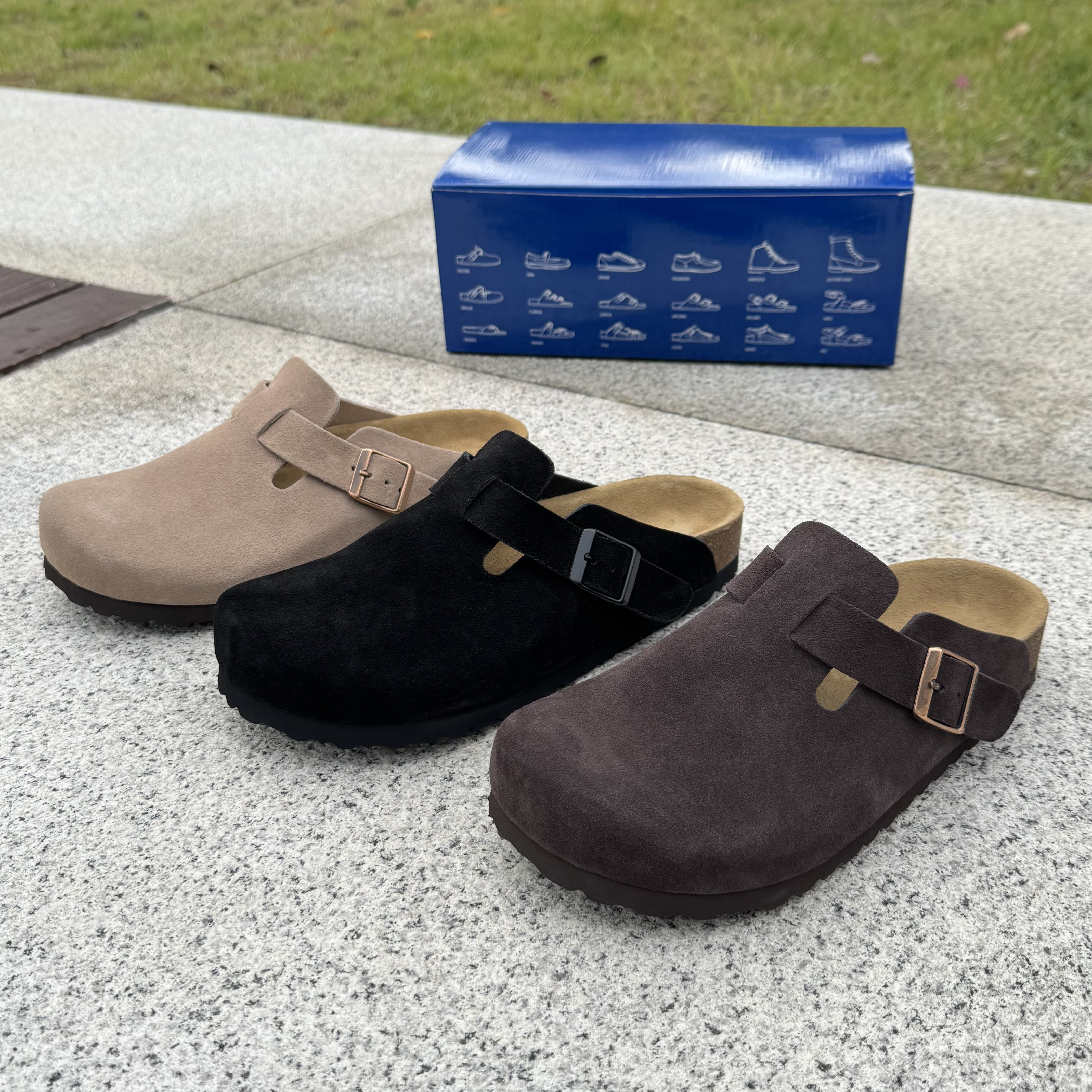 2025 Designer Naples Women Men Slippers Wrapped Clogs loafers Sandals Clog Cork Flat High Quality Fashion Winter Summer Shoes Leather Slide Size 35-46