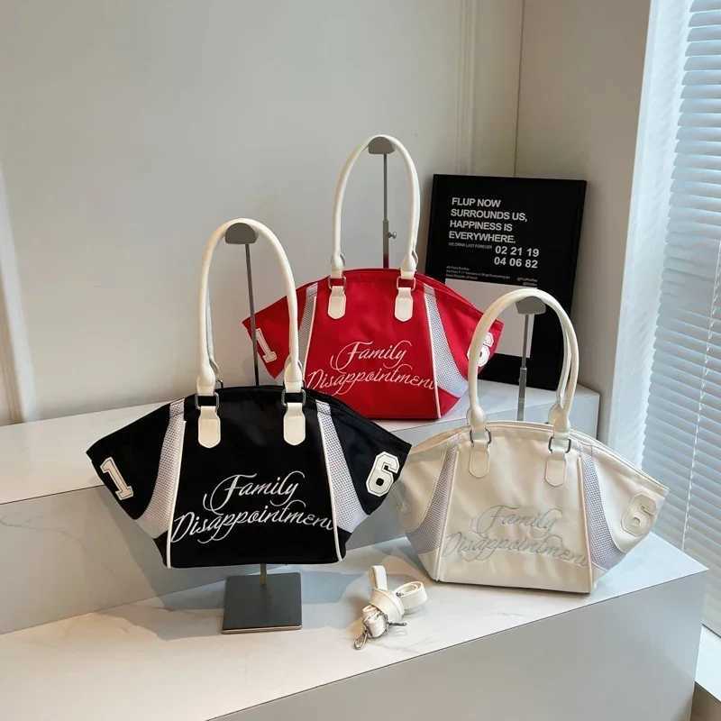 Nyl Zipper 2024 High Quality Wens Handbag Solid Color High Beauty Fi Shoder Bag Soft Versatile Cmuter Tote Bag Y251209